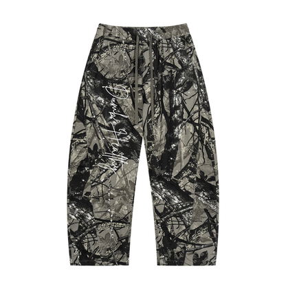 DH Camo Barrel Leg Sweats