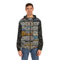 License Plate Collage Full-Zip Hoodie