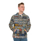 License Plate Collage Hoodie — Vintage Road Trip Streetwear