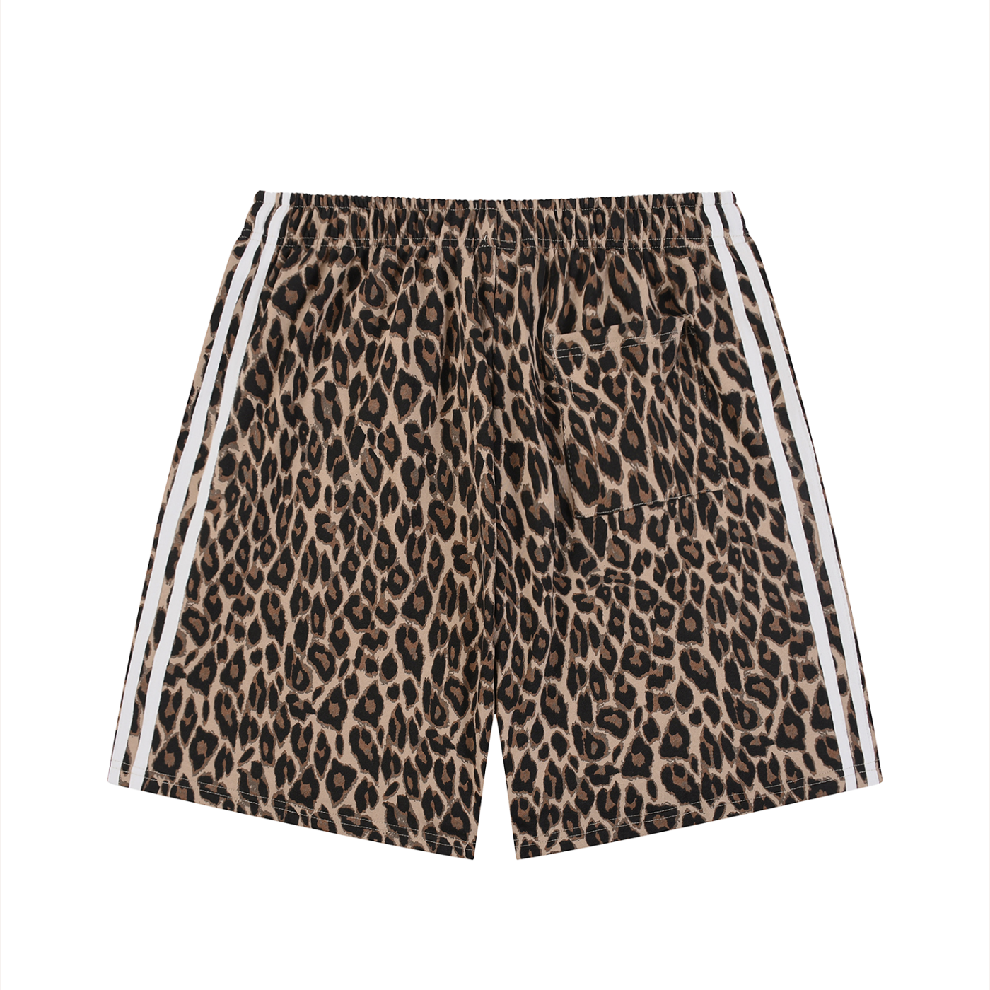 Unisex Heavyweight Leopard Drawstring Shorts DH weber