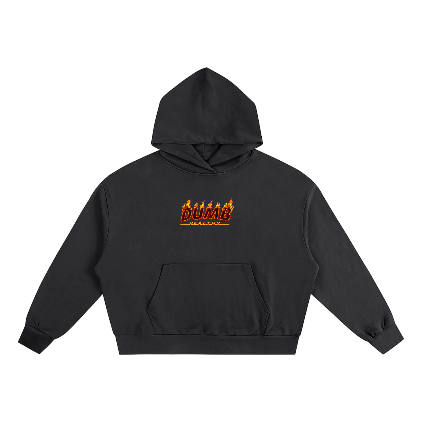 Weber x Dumb Healthy Boxy Oversized Hoodie
