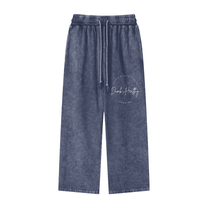 Snow Washed Straight Leg 100% COTTON DH Pants