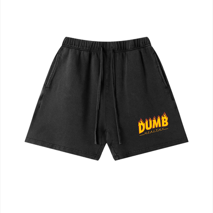 Dumb Healthy weber Unisex Vintage Wash Cotton Shorts