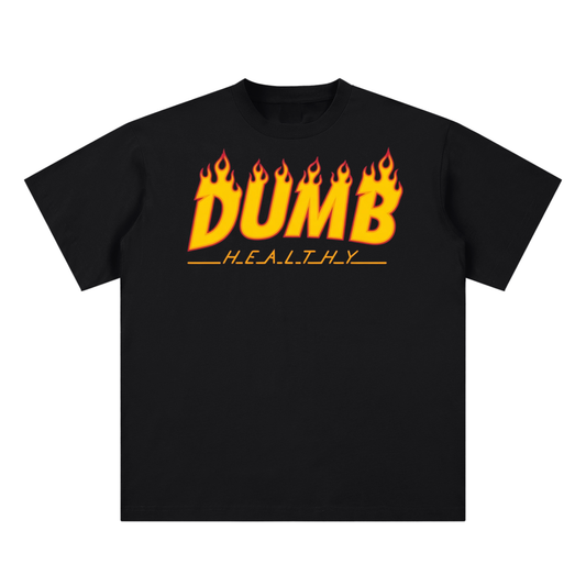 DUMB HEALTHY x WEBER-BANDIT CO. —100% PURE COTTON STANDARD TEE