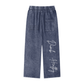 Snow Washed Straight Leg 100% COTTON DH Pants