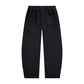 Unisex Vintage Washed Barrel Leg Sweatpants
