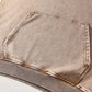 Snow Washed Loose Cotton Hoodie