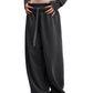 Vintage Washed Waist Pants