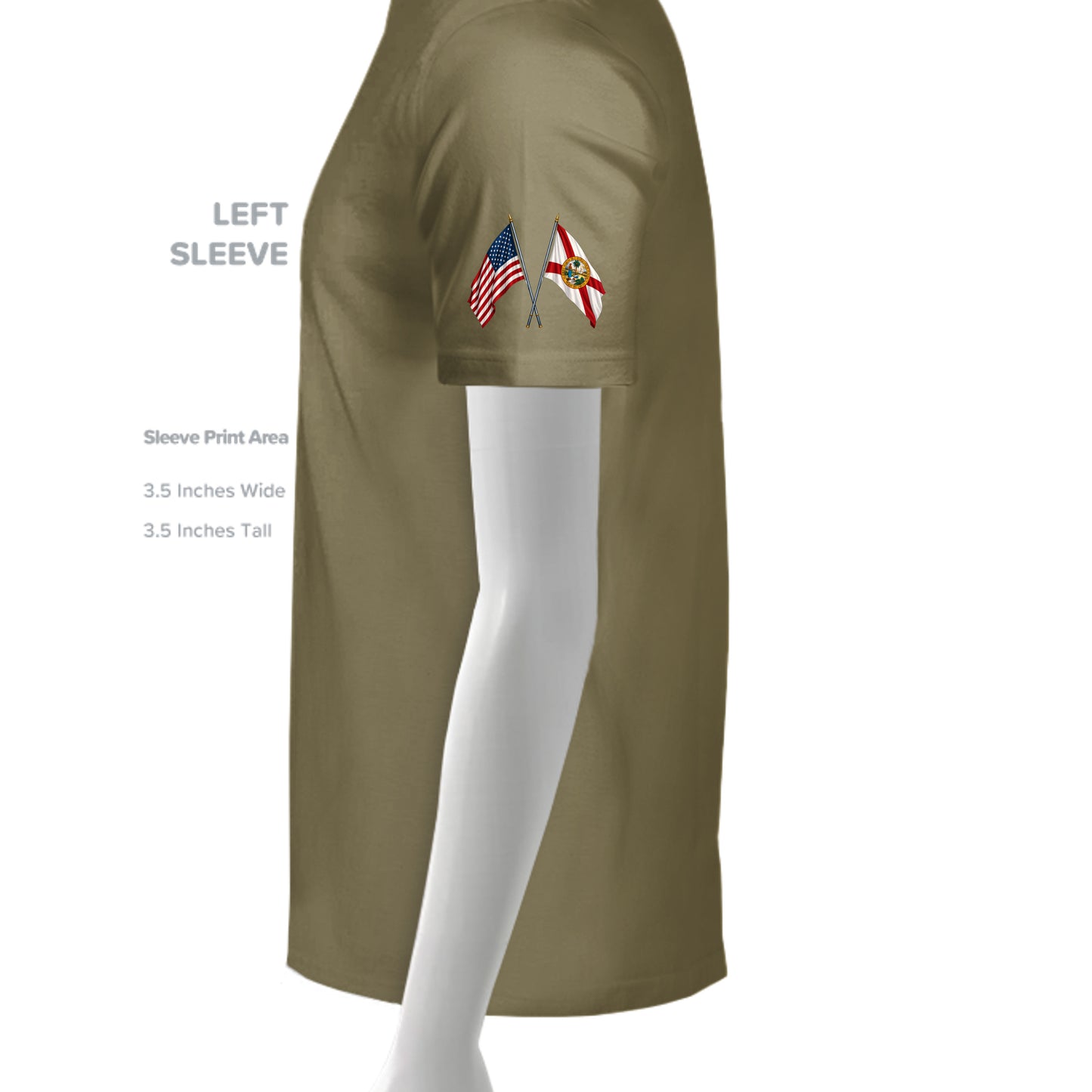 MILITARY GREEN - 3600 - SLEEVE_LEFT