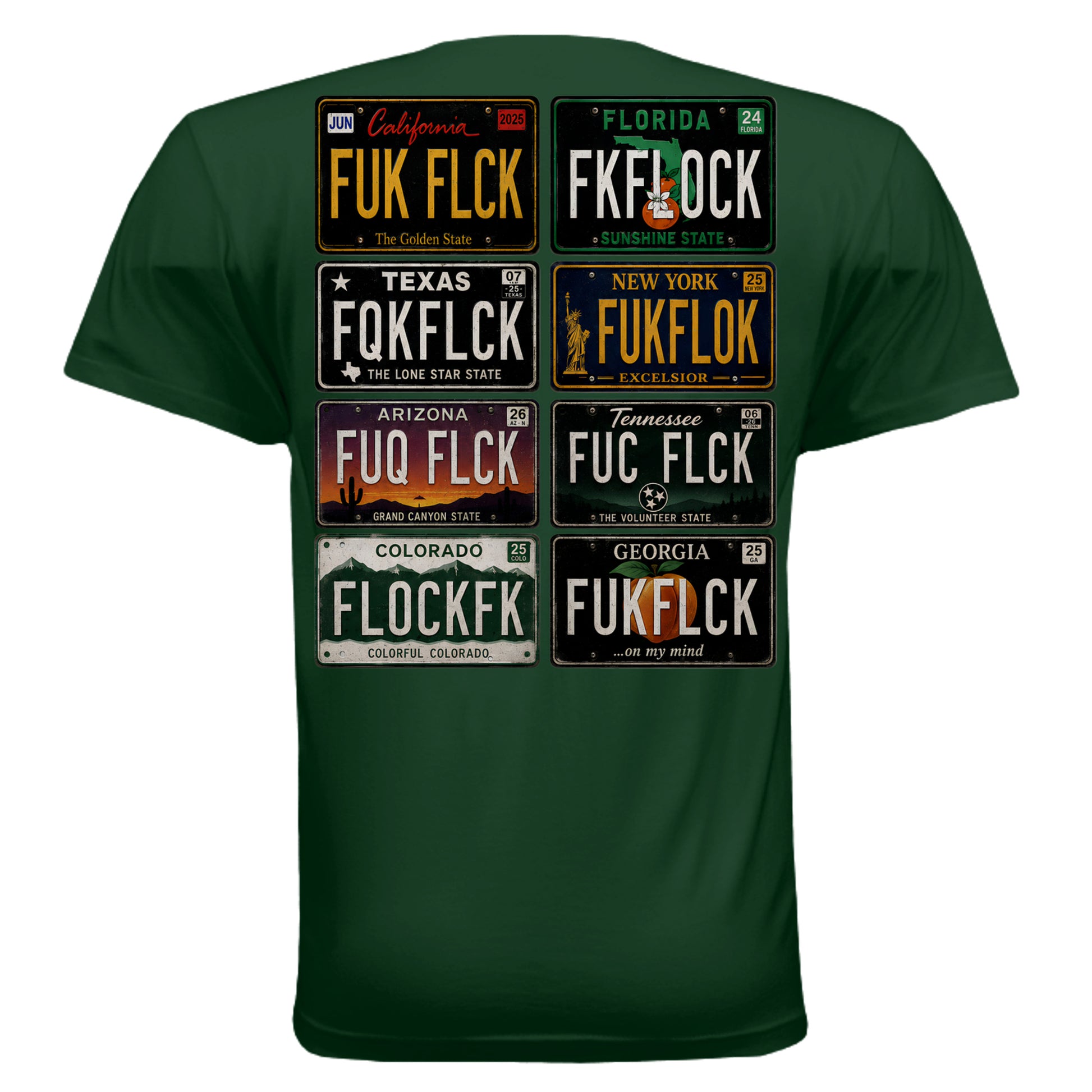 FOREST GREEN - 3600 - BACK