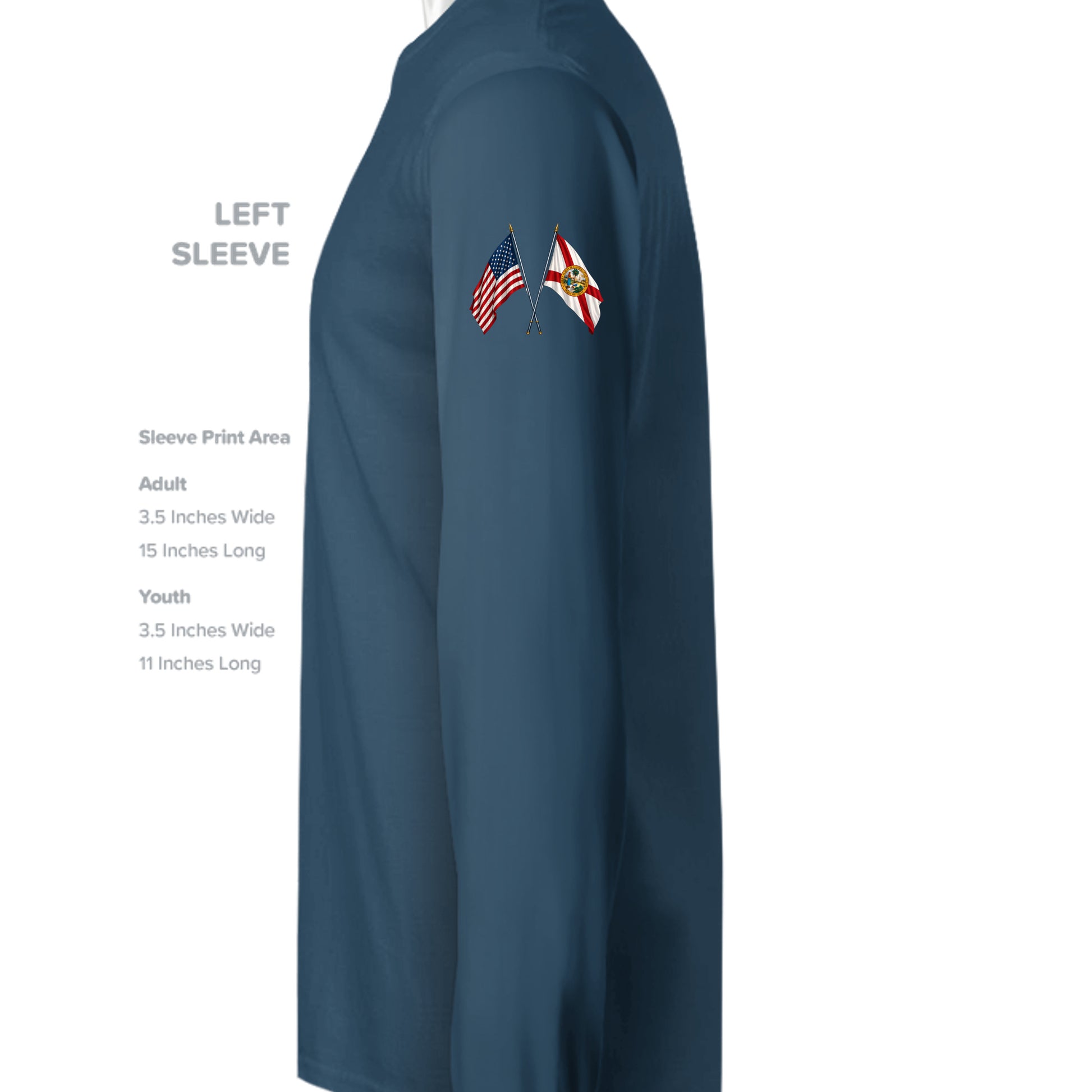 Midnight Navy - N3601 - SLEEVE_LEFT